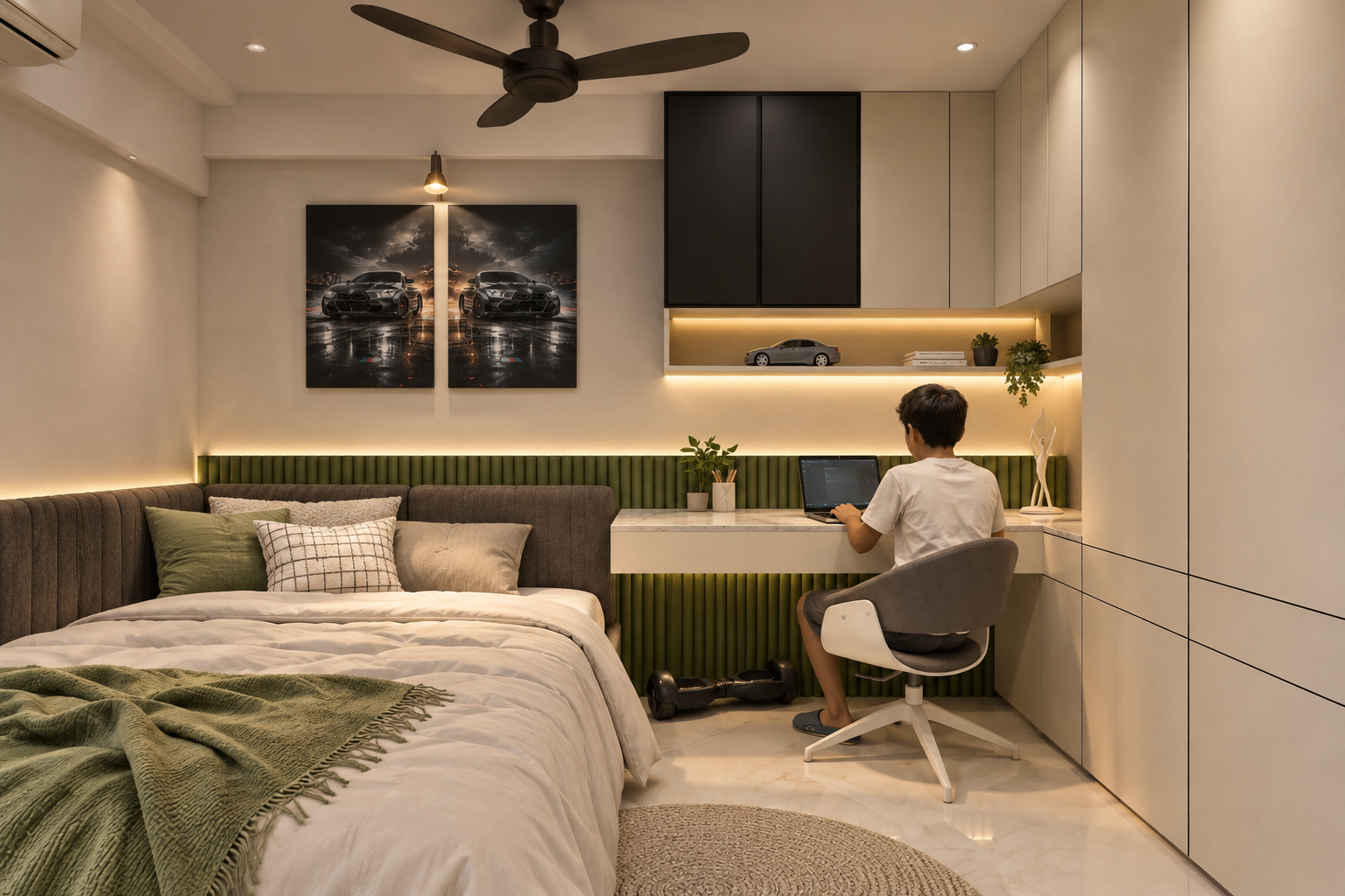 Child bedroom interior